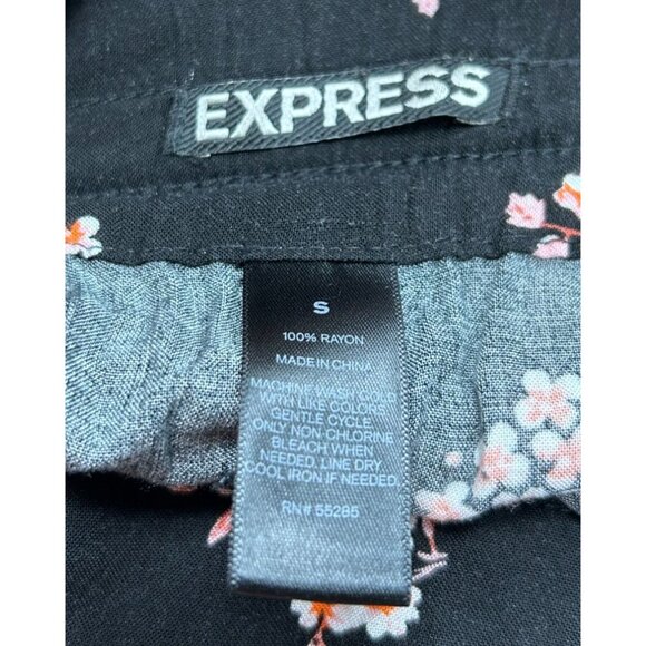 Express Womens Floral Patterned Rayon Shorts Size S - Picture 3 of 7